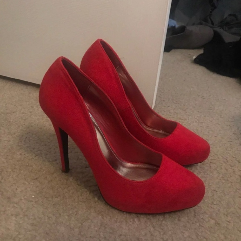 Red high heels